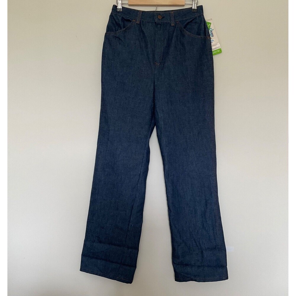 VTG 70s 80s Sears JTF Jeans That Fit Sz 14 (Actual 29.5x32) High Rise Jeans Blue
